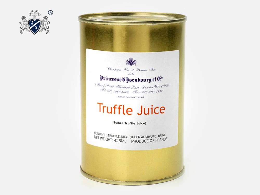 Black Truffle Juice 425ml Princesse d'Isenbourg Caviar, Champagne